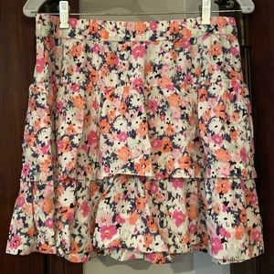 🌺 Floral Mini Skirt